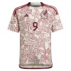 Officiële Voetbalshirt Mexico Raul 9 Uit WK 2022 - Heren